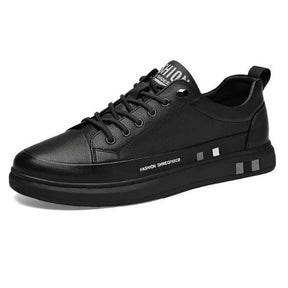 Zapato Casual Masculino Flat de Cuero
